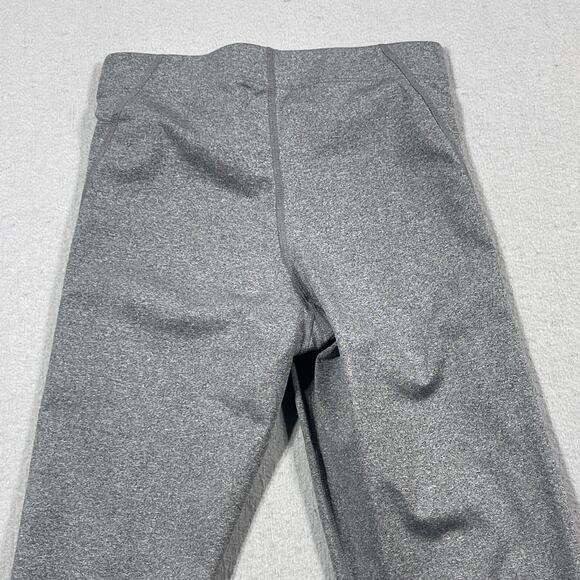 Nike Pro Dri-Fit Leggings Women Small Gray Compression Athletic Full‎ Length - Picture 8 of 10